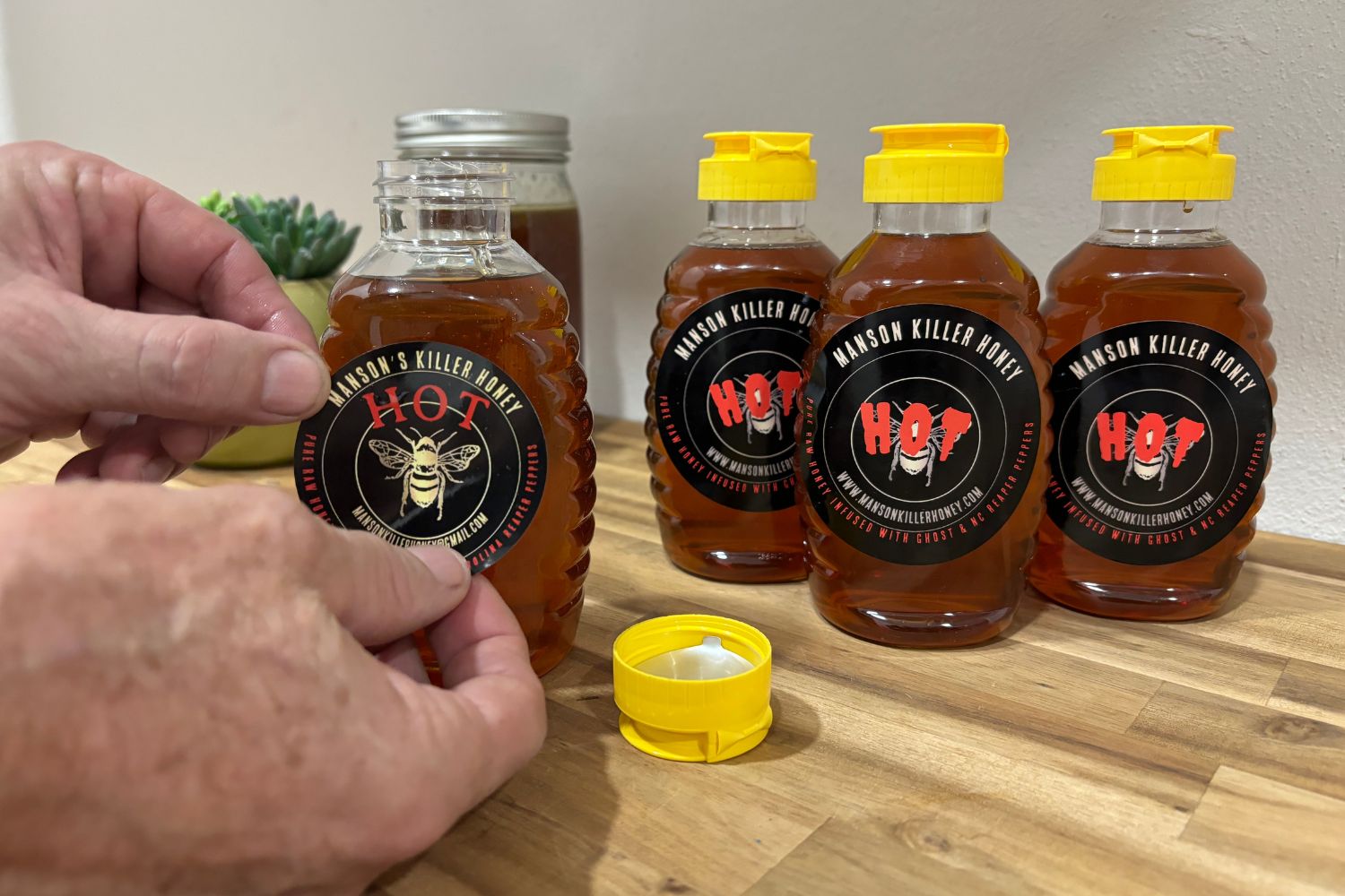 Hot Honey Bottling